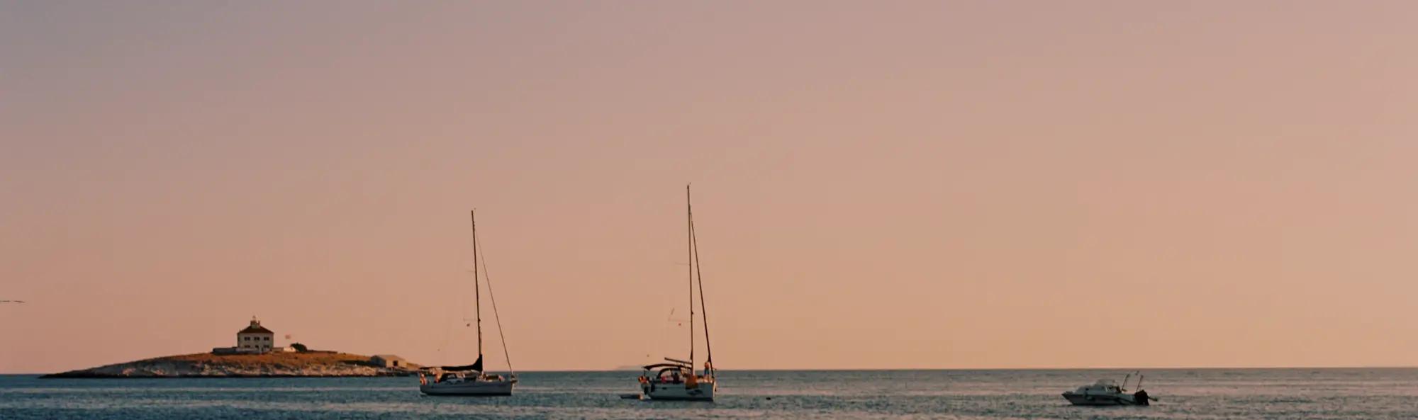 A picturesque view of a vacation spot