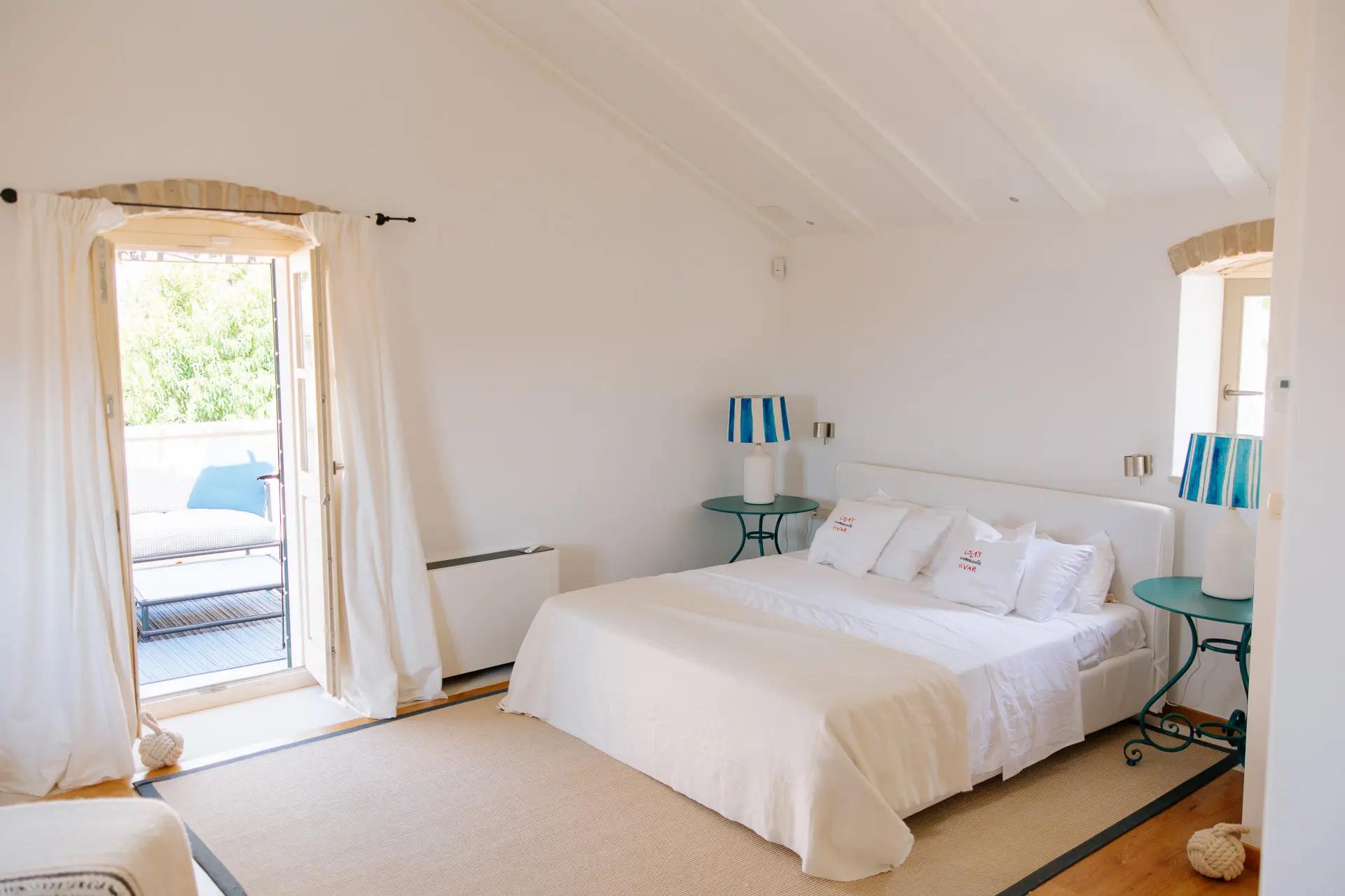Villa Hvar Town Beauty bedroom