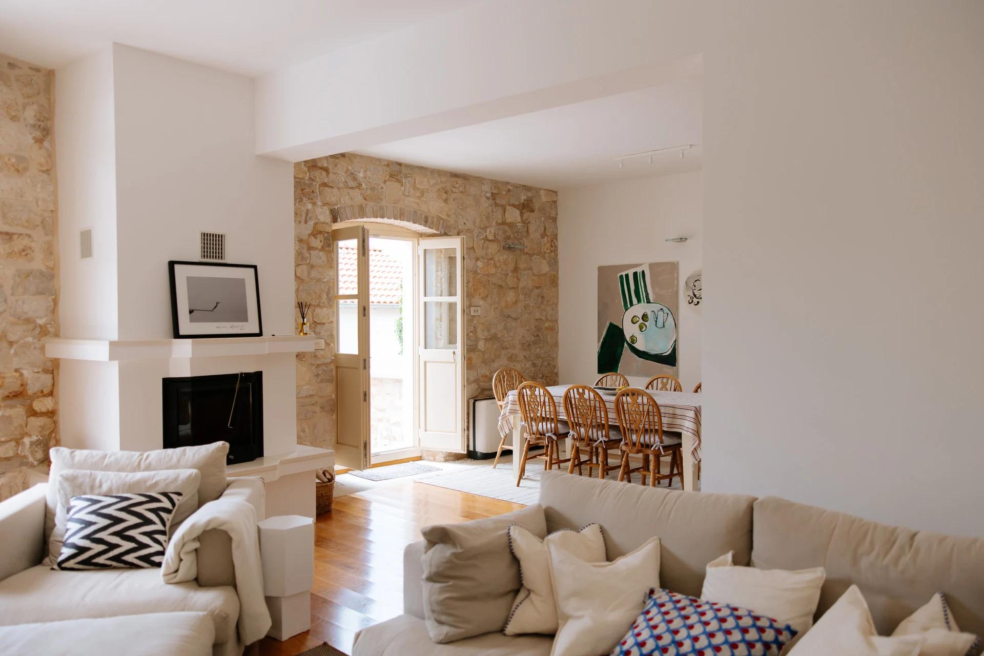 Villa Hvar Town Beauty living room