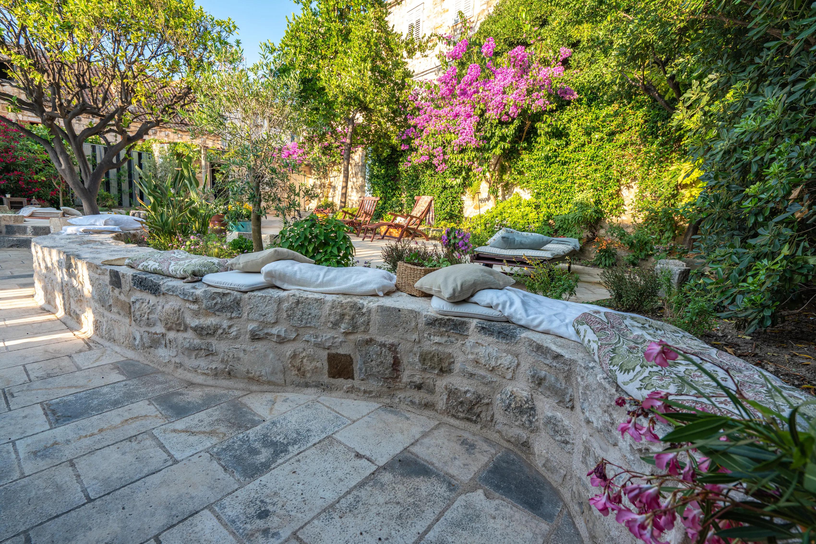 Villa Hvar panoramic view from the terrace