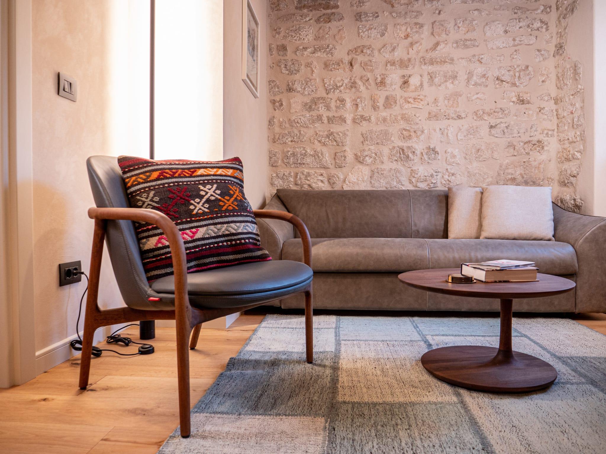 Villa Hvar timeless Beauty living room