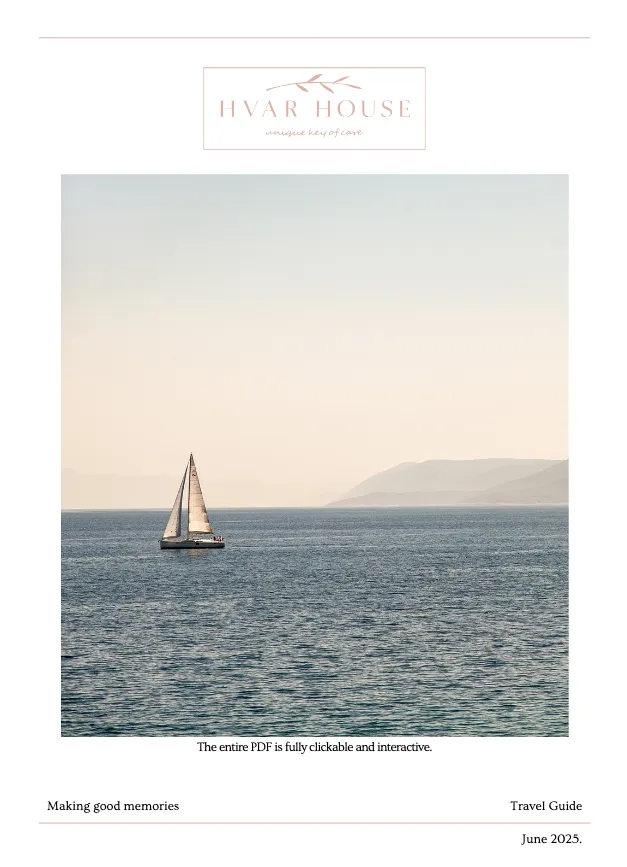 Hvar Guide PDF cover